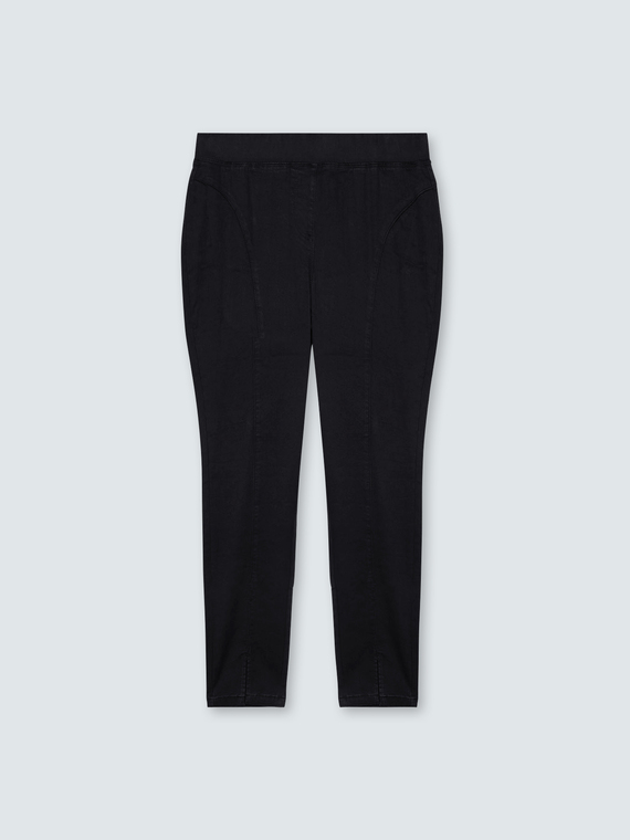 Jeggings in denim misto cotone