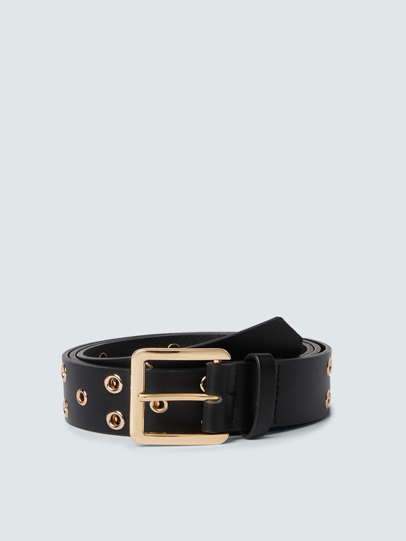 Belt with eyelets