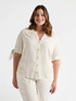 Shirt with knots on the sleeves image number 0