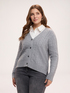 Cardigan mit kleinem Zopfmuster image number 0