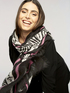 Foulard animalier con loghi image number 0