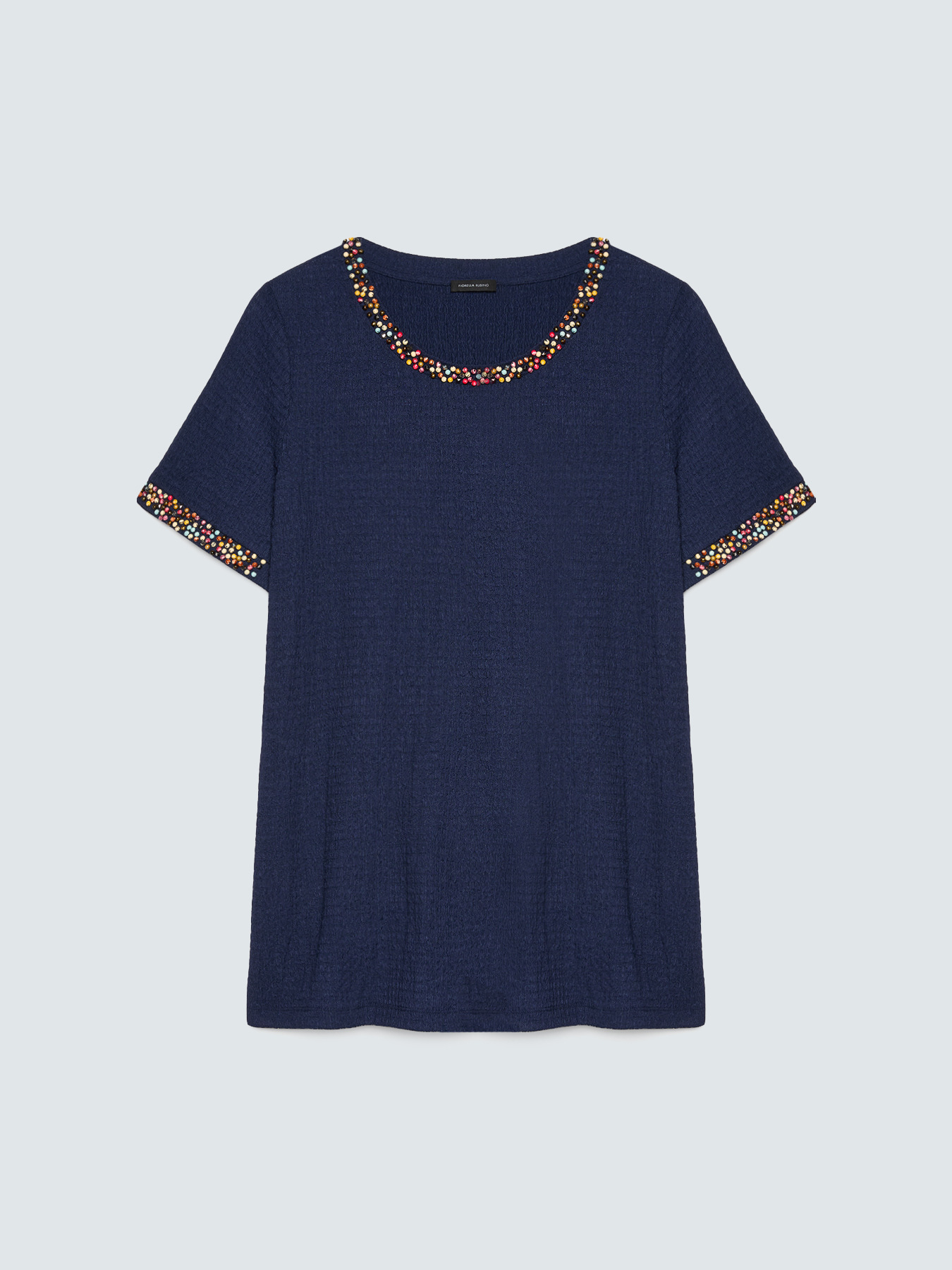 T-shirt en jersey avec perles image number 5