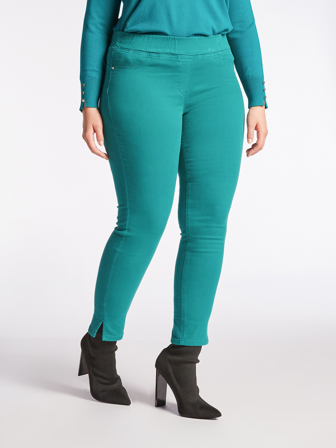 Coloured jeggings image number 2