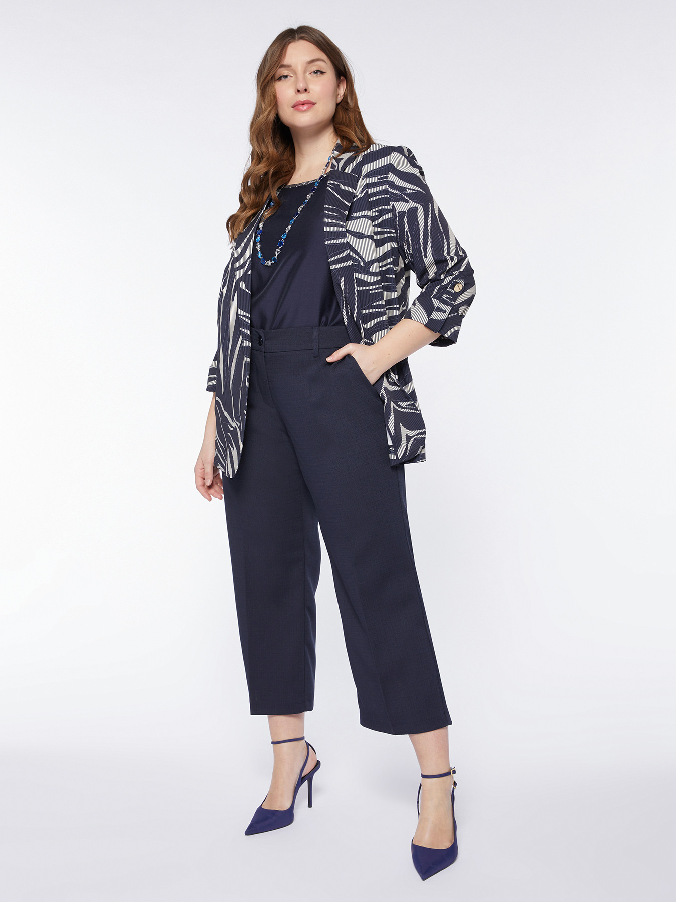 Elegante, verk&uuml;rzte Hose image number 3