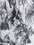 Viscose foulard with tropical print image number 2