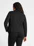 Blazer cropped in tessuto stretch image number 1