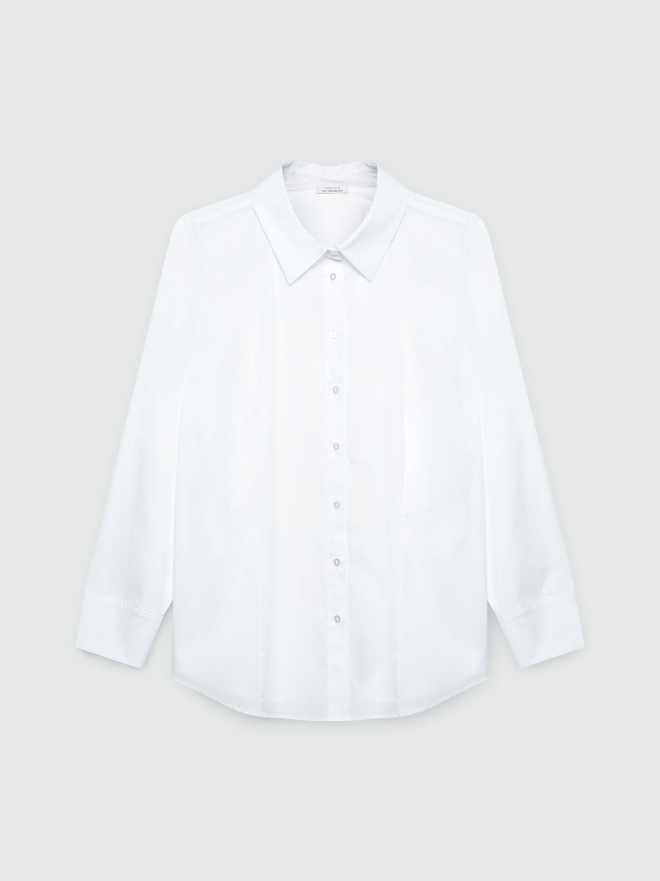 White poplin shirt image number 4