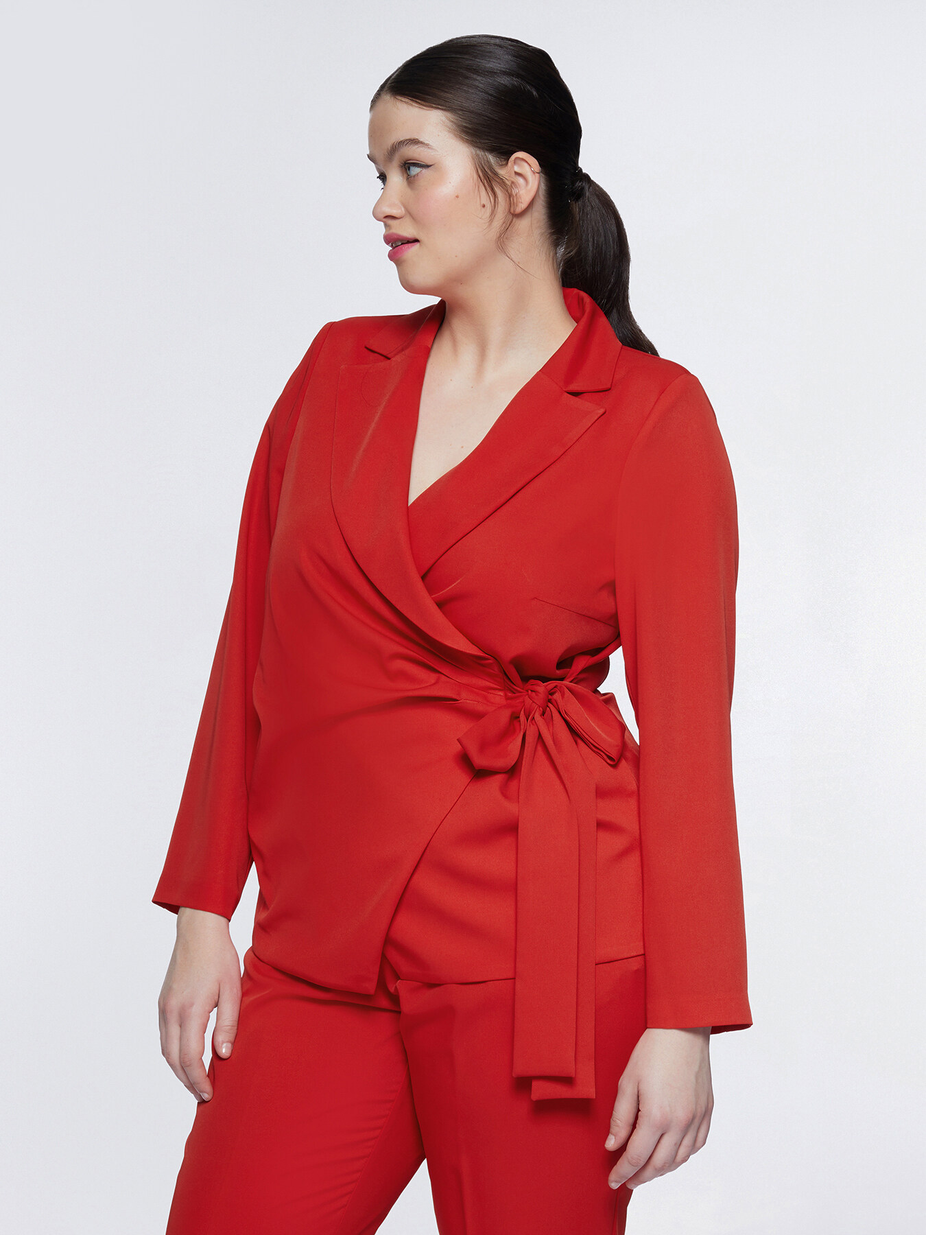 Jacke mit seitlichem Verschluss image number 2