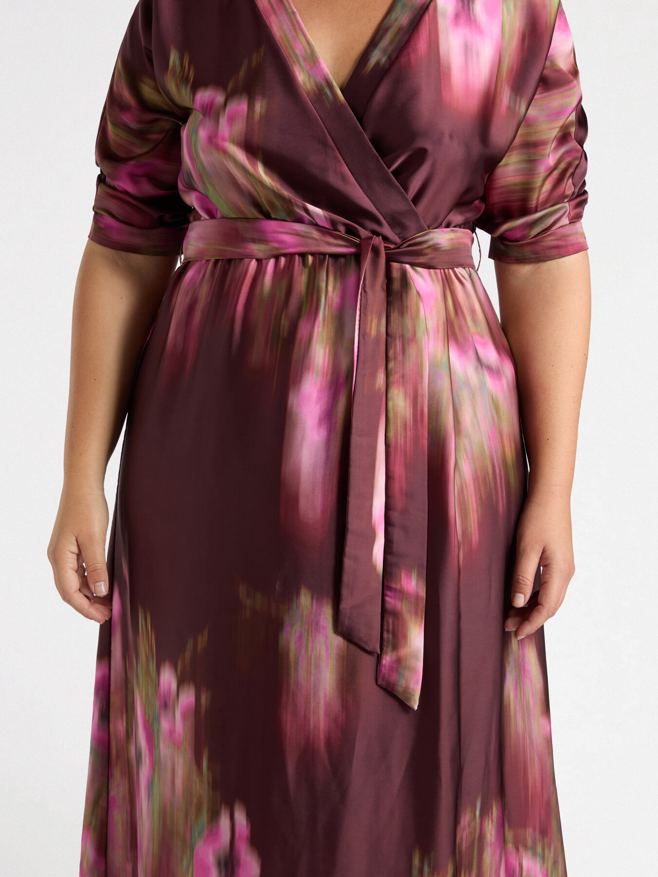 Ombr&eacute; print dress image number 3