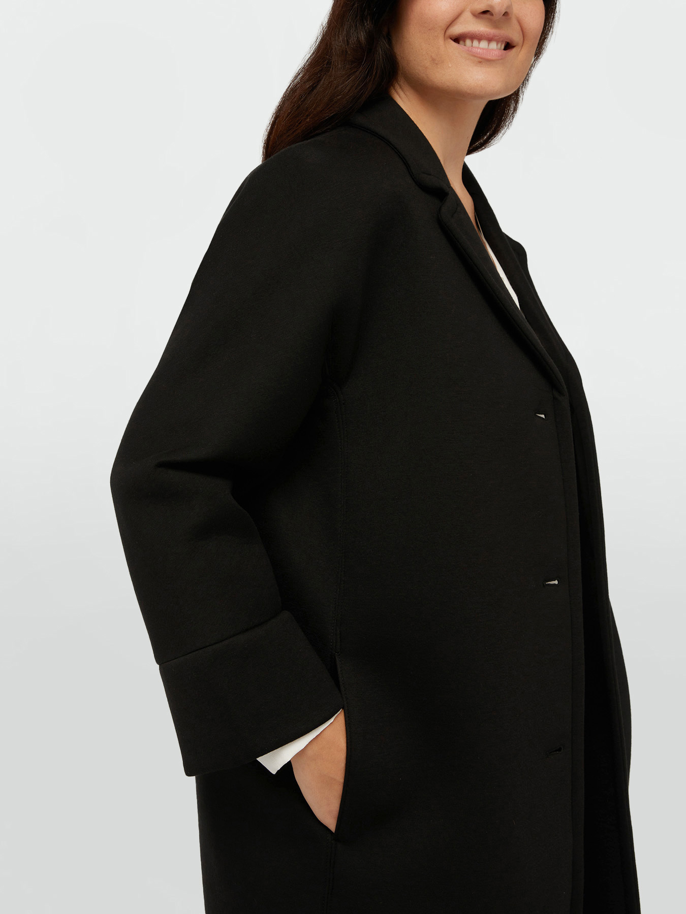 Manteau sans doublure en n&eacute;opr&egrave;ne image number 3