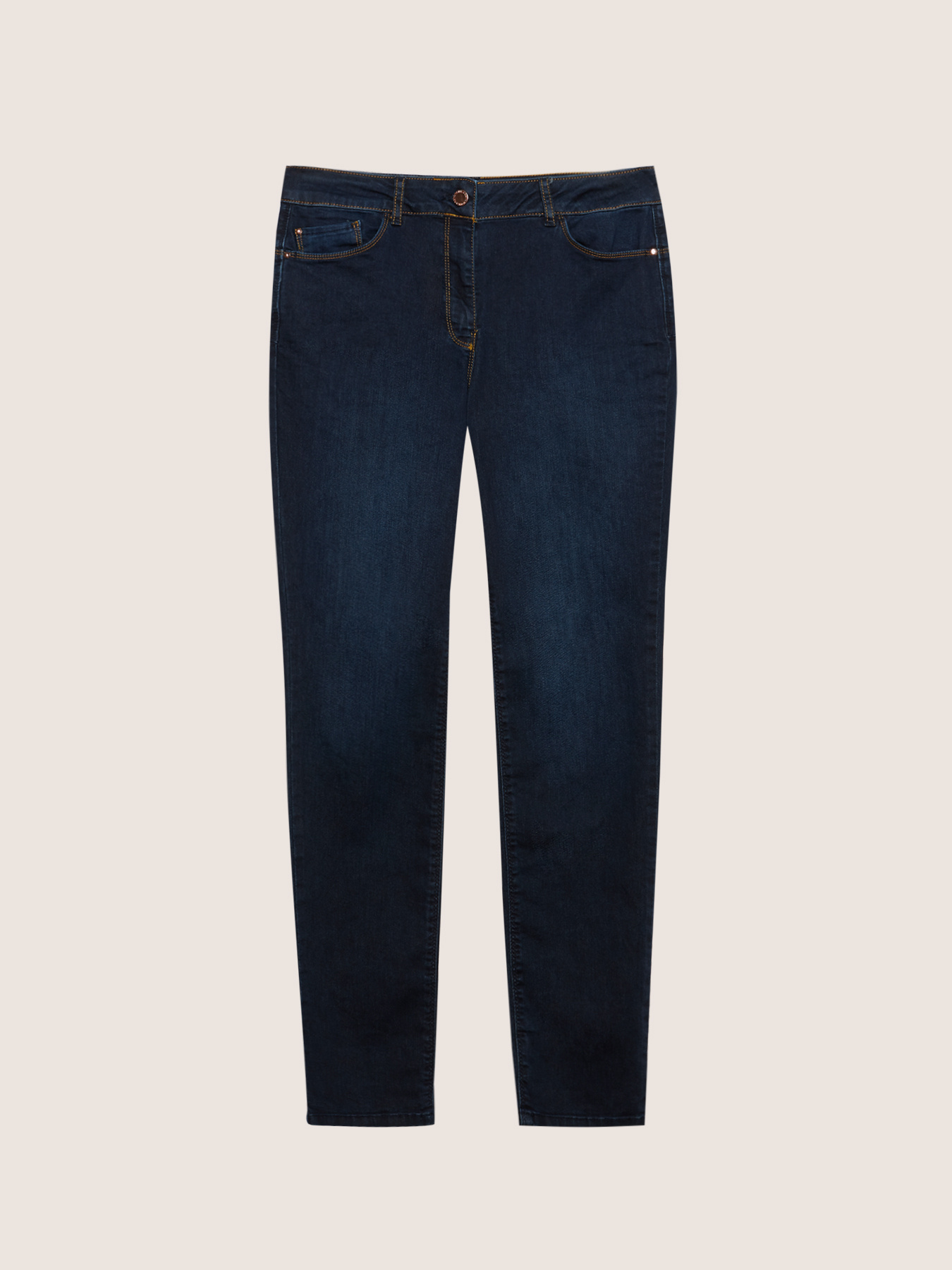 Skinny-Jeans dark blue washed image number 3