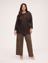 Ribbed knit in viscose blend image number 2
