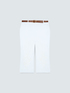 Pantalon court avec broderies et ceinture image number 4