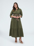 Power viscose shirt dress image number 0