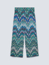 Printed beach trousers image number 4