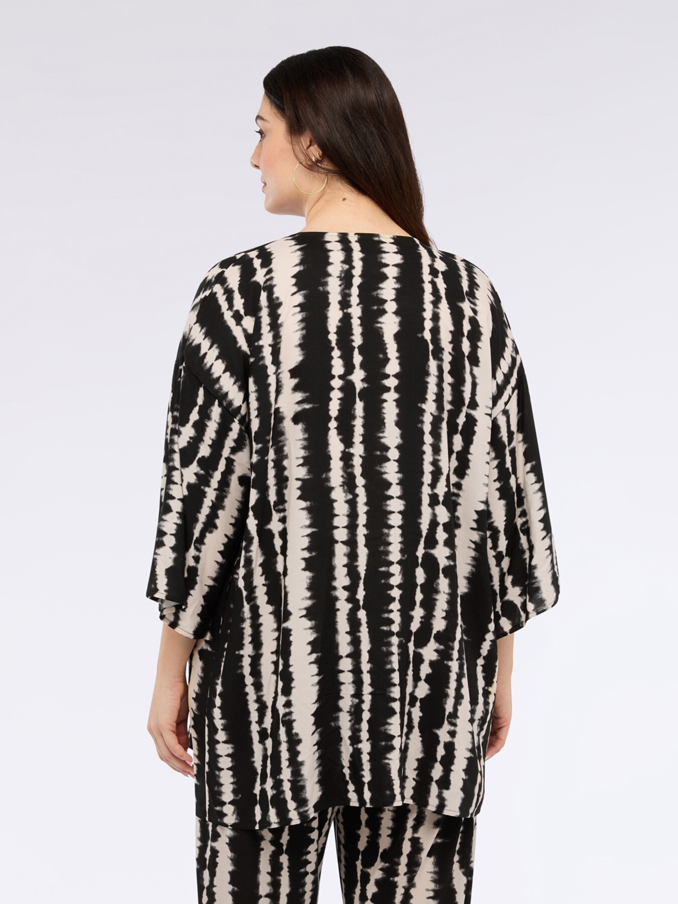 Kimono imprim&eacute; tie dye image number 1