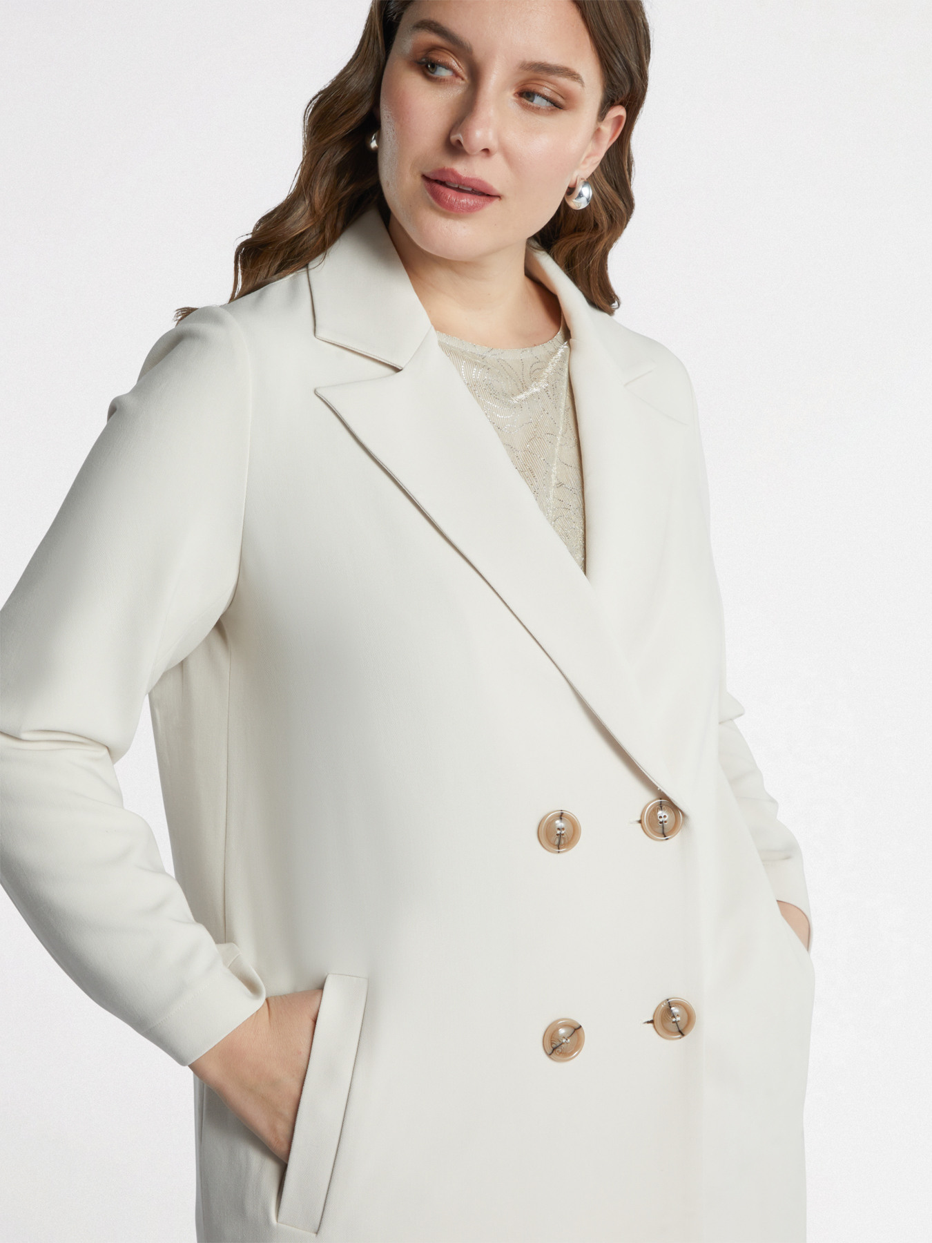 Cappotto chiusura doppio petto image number 3