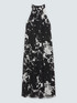 Long Free dress foliage print image number 4