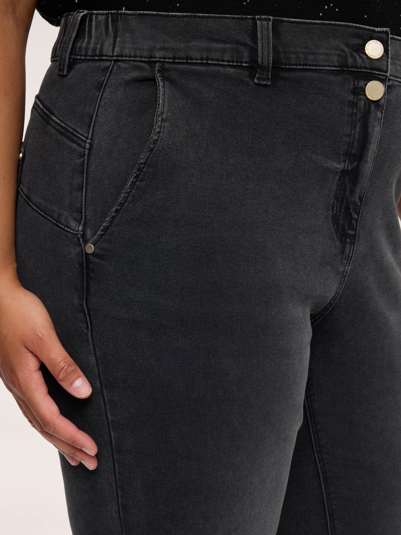 Jeans Balloon lavaggio black image number 3
