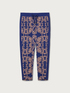 Joggers in printed viscose image number 3