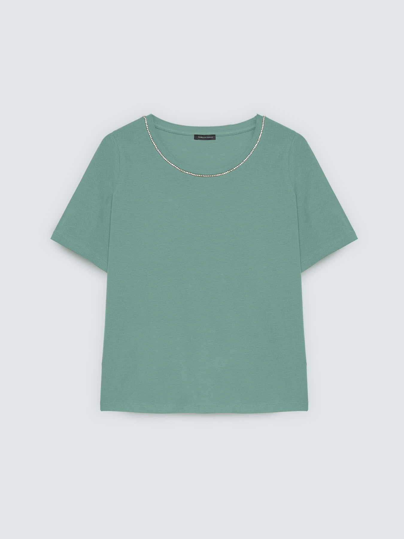 Cotton t-shirt with luminous appliqu&eacute;s image number 4