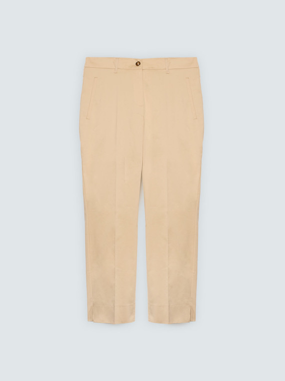 New York stretch cotton trousers