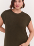 Robe longue en tricot avec volant image number 4