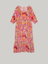 Vestito lungo multicolor image number 3