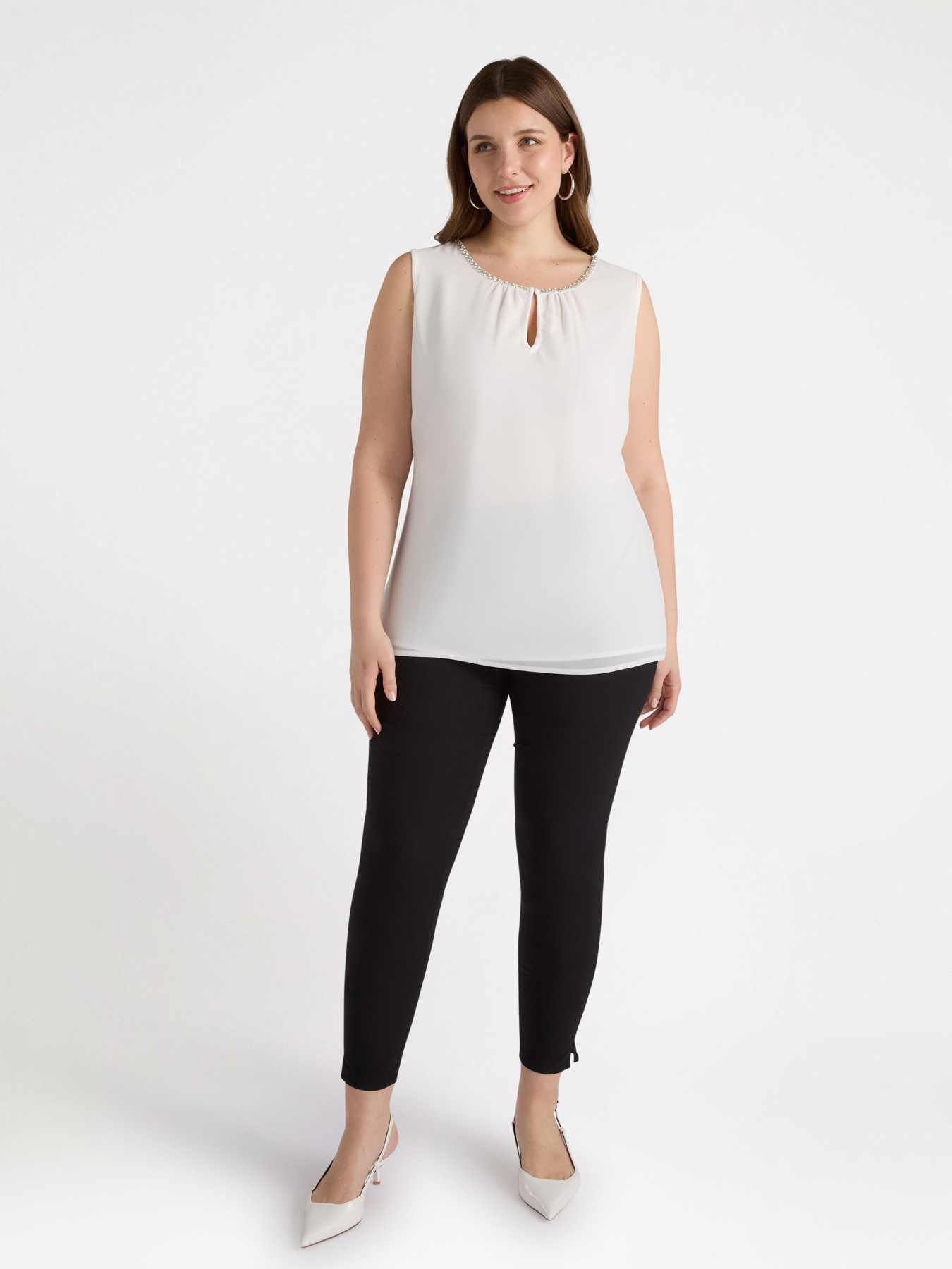 Top with embroidery image number 2