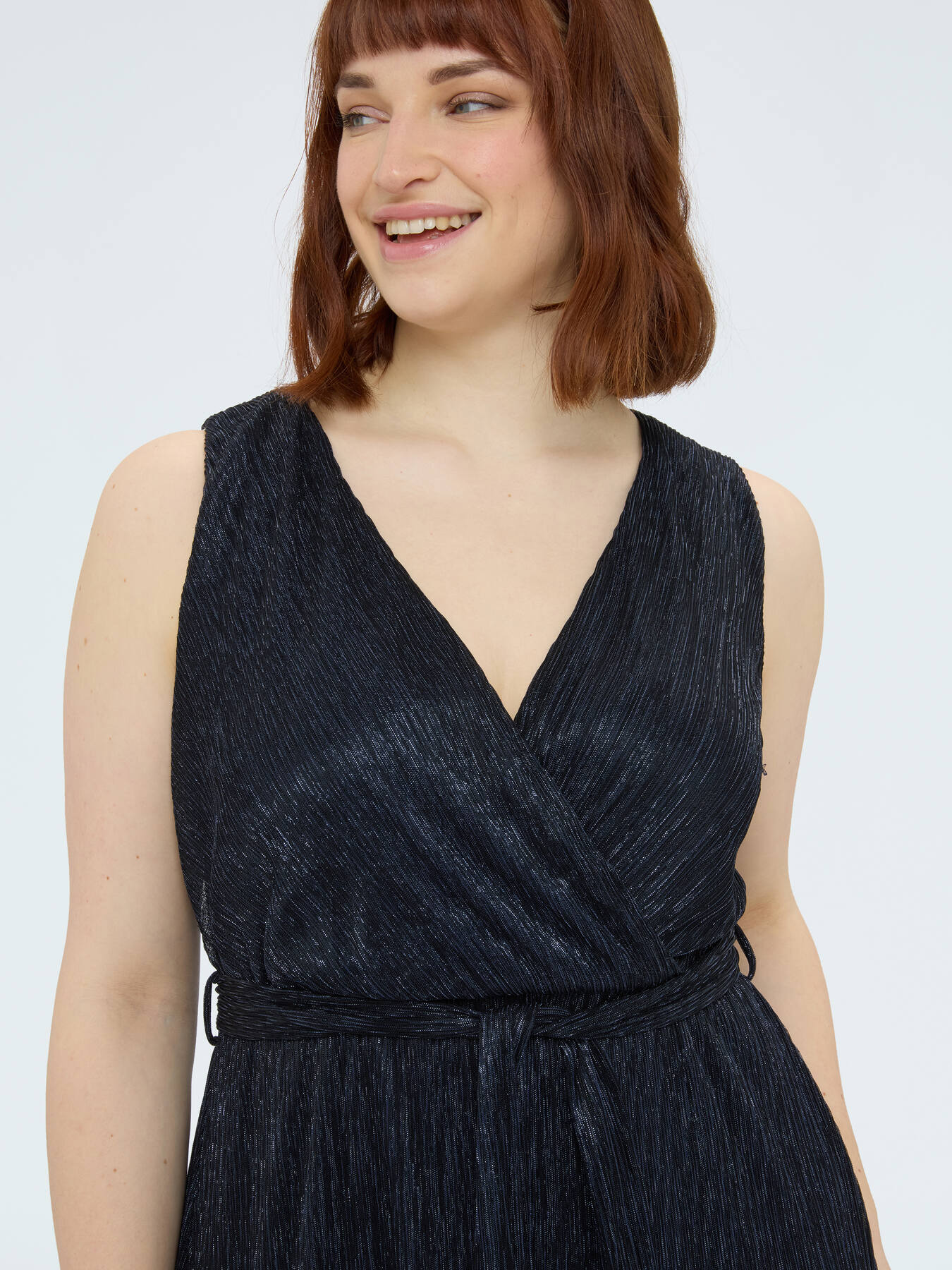 DREAM Greek-style lurex dress image number 3