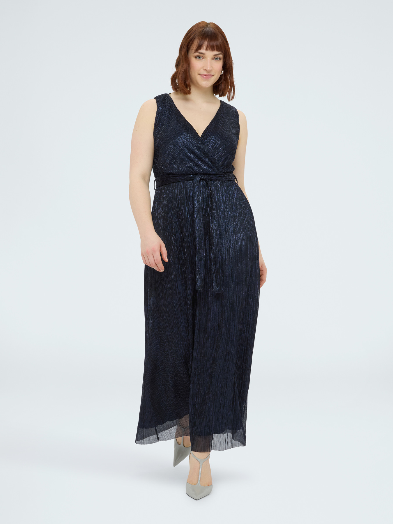 DREAM Greek-style lurex dress image number 2