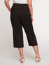 Scuba fabric cropped trousers image number 1