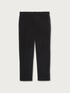 Embroidered viscose trousers image number 3