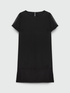 Gerade geschnittenes Kleid mit transparenten Eins&auml;tzen image number 4