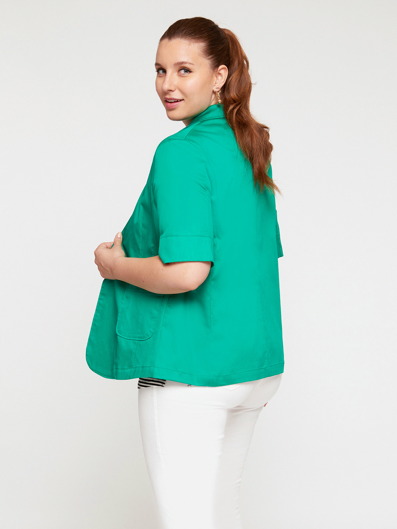 Blazer maniche corte image number 1