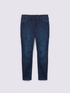 Jeggings en denim m&eacute;lange coton image number 4