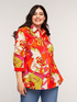 Floral cotton blouse image number 1