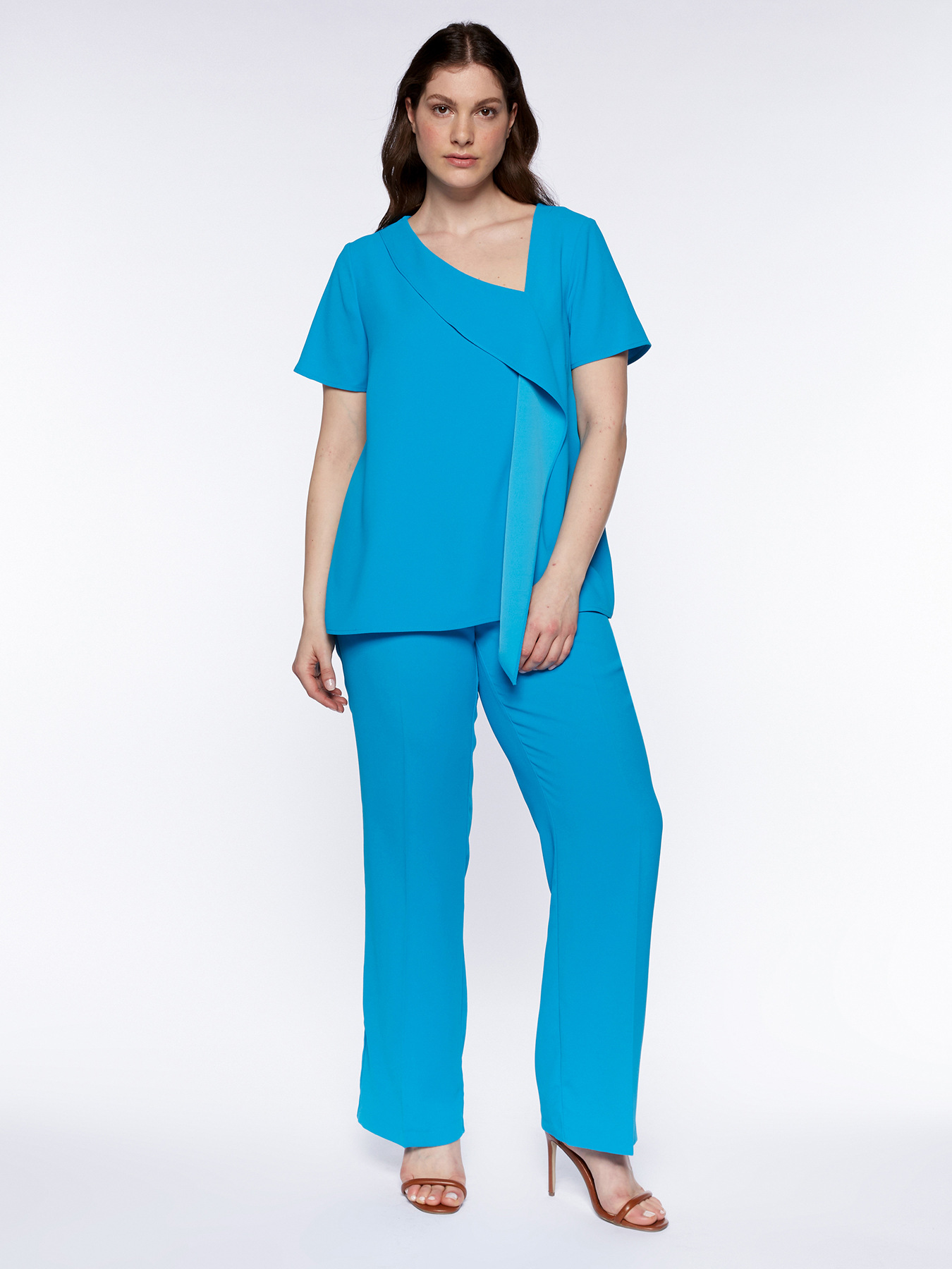 Cady-Bluse mit Volant vorne image number 2