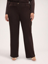 Wide Leg Hose aus Stretch-Gewebe image number 0