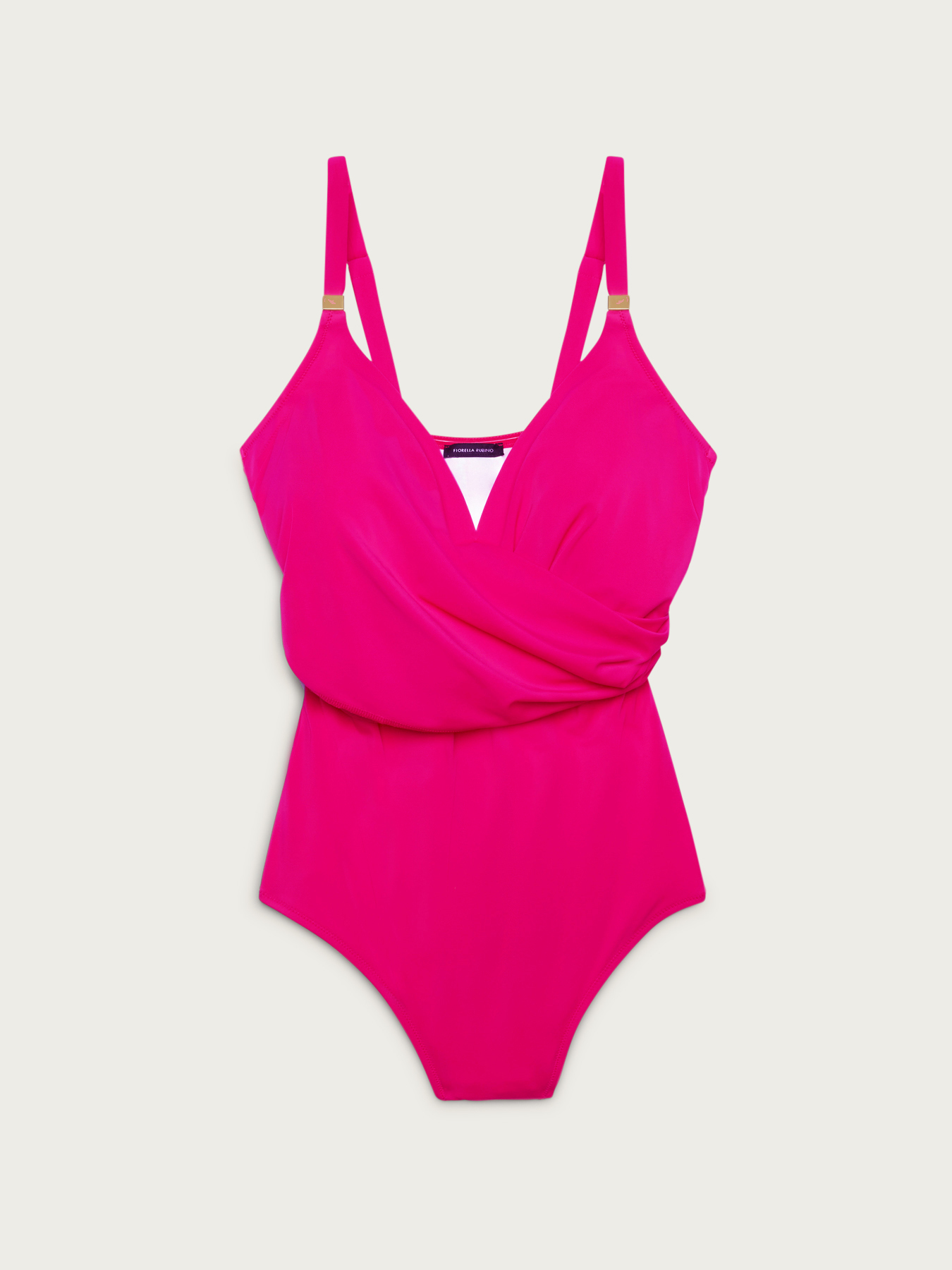 Maillot de bain une pi&egrave;ce crois&eacute; sur le devant image number 3