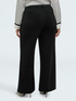 Wide Leg Pants in scuba fabric image number 1