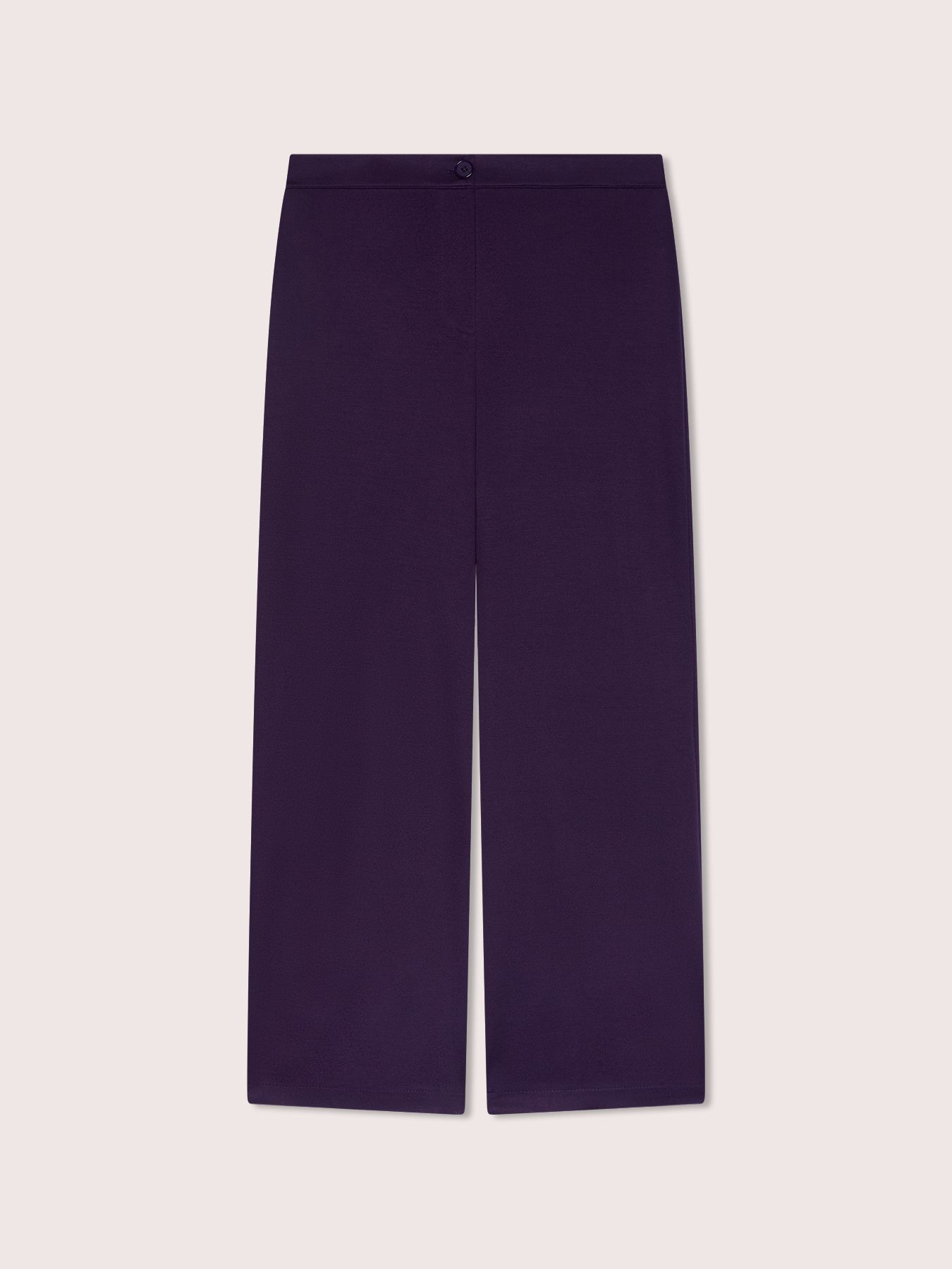 Palazzo pants in knit fabric image number 4