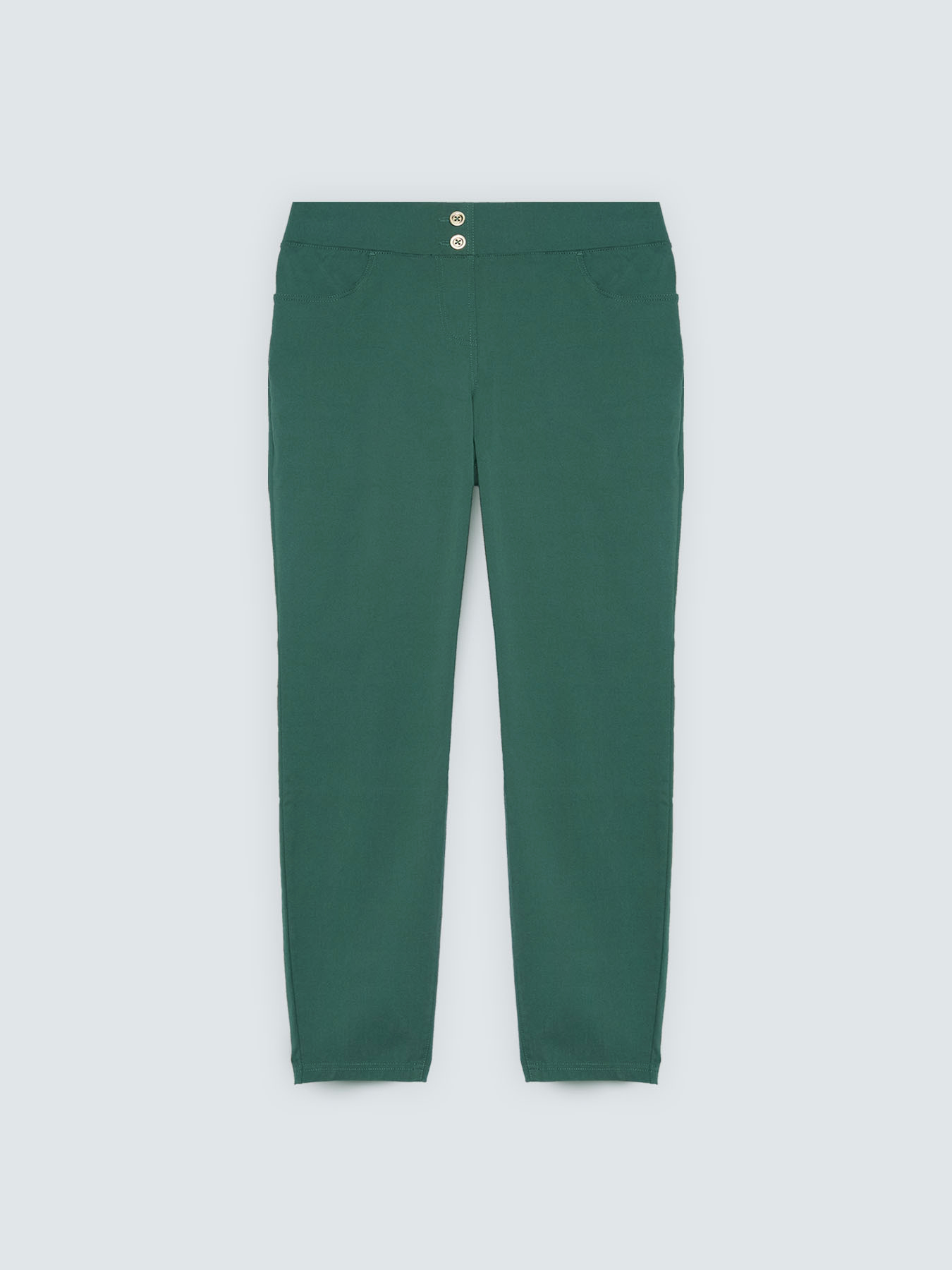 Pantalon Skinny en m&eacute;lange viscose image number 4