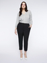 Straight cropped trousers image number 3