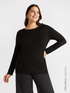 LENZING™ ECOVERO™ viscose sweater image number 0
