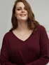 Basic V-neck T-shirt image number 2