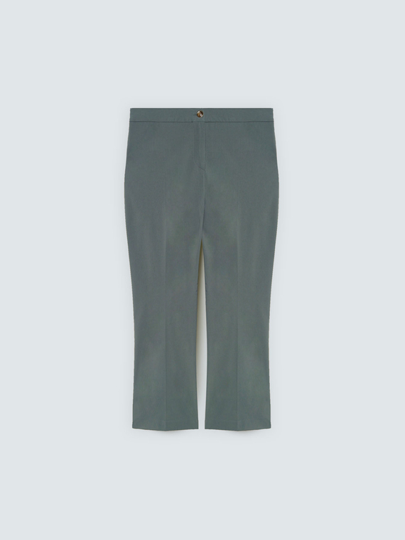 Pantaloni Kick Flare in tessuto stretch