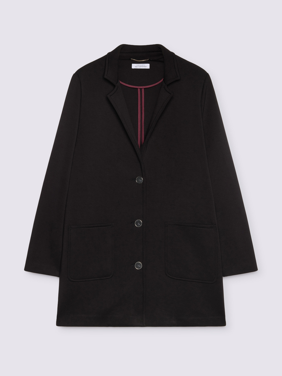 Manteau en n&eacute;opr&egrave;ne &agrave; la ligne &eacute;pur&eacute;e