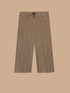 Pantaloni cropped tinto filo image number 3