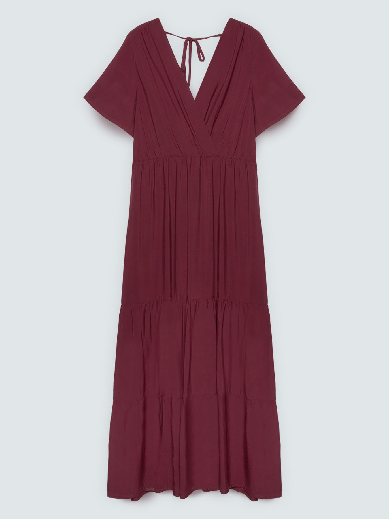 Long Smile viscose dress image number 4